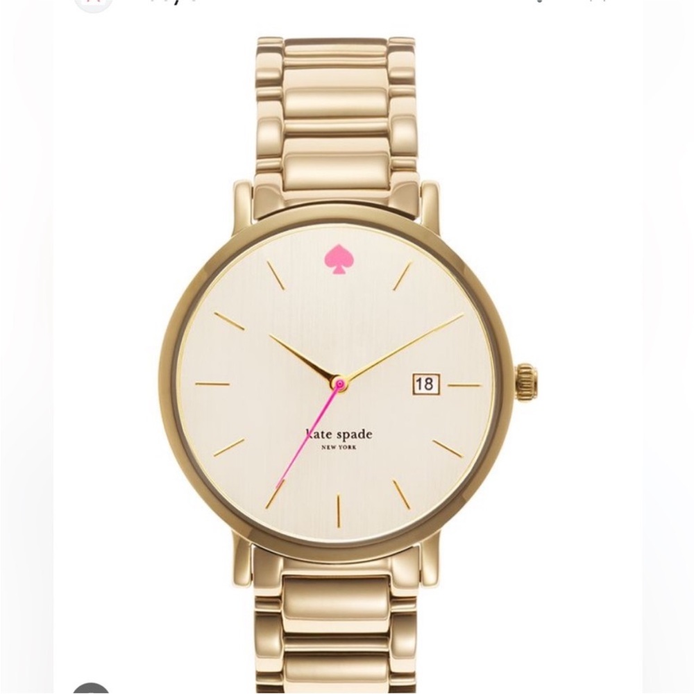 Kate Spade Gramercy Gold Watch
